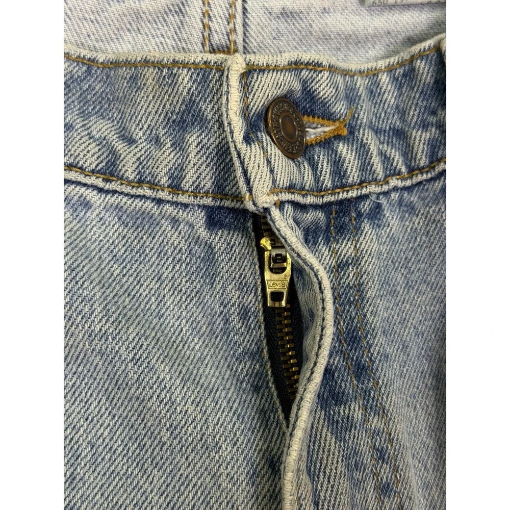 Vintage Levis 550 Jeans Mens 34x32* Blue Tapered Relaxed Made In USA 1997 Flaw**